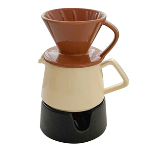 陶瓷V60咖啡滤杯手冲咖啡套装过滤漏斗网分享壶咖啡壶咖啡具套装