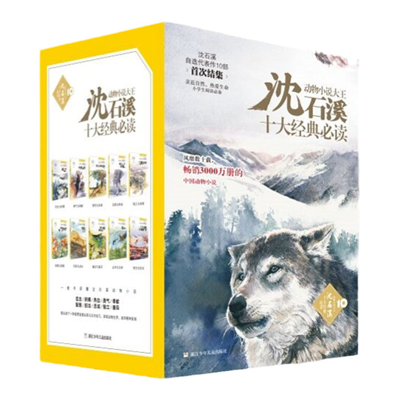 沈石溪十大经典必读丛书全套10册