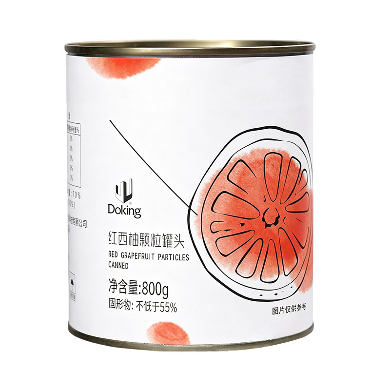 盾皇红西柚果粒罐头800g杨枝甘露