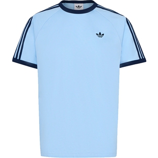 adidas阿迪达斯三叶草夏季男子运动休闲圆领短袖T恤KG6323