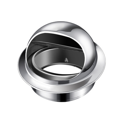 外墙止回阀不锈钢风帽油烟机出风口罩排烟口排风止逆阀防雨防风罩