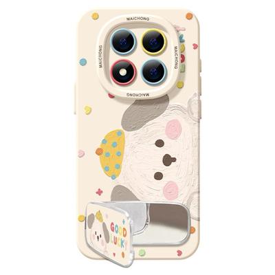 适用红米note14pro手机壳女款note13保护套小米高级note11pro硅胶防摔10por+全包redmi油画12turbo软支架小狗