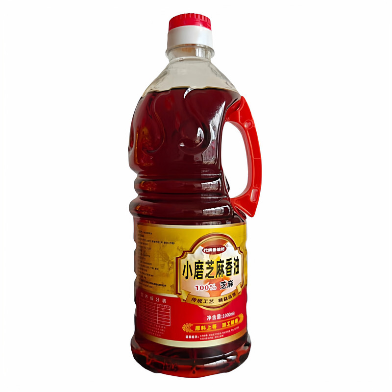 送芝麻盐 代辉正宗小磨纯芝麻香油驻马店特产火锅凉拌菜传统石磨