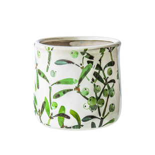 葡萄花盆家用陶瓷室内户外庭院北欧田园风格有孔无孔绿植多肉套盆