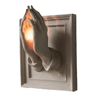 Jellypaint原创《祈祷之手》| 手工艺术香薰烛台挂件立体高级礼物