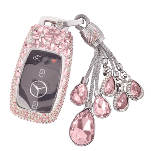 奔驰e300l钥匙套新款c260l包a200l扣glc260l改装e260l车女士专用