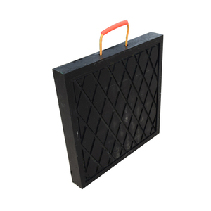 泵车支腿垫板超高分子量聚乙烯板 吊车抗压支腿垫脚块 泵车垫板厂