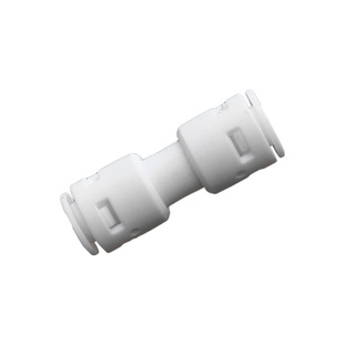 家用净水器2分直通快插接头 RO纯水直饮水机二分pe管通用配件免卡