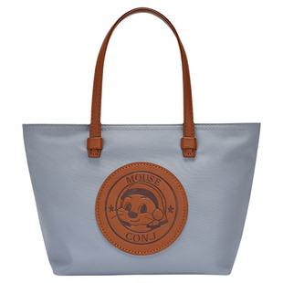 二十周年INS风图案轻便防水拉链休闲手提包中号大容量正品韩版