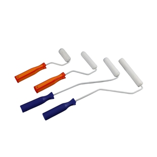 玉达滚筒刷2寸4寸乳胶漆迷你小拇指芯涂料艺术漆细毛无死角内墙