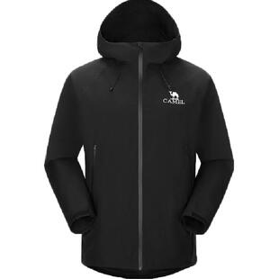 骆驼户外硬壳单层冲锋衣男女款轻量三防防水防风外套行侠登山服装