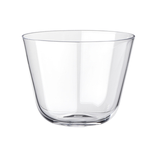 霜山水晶玻璃杯夏日咖啡杯茶杯水果甜品碗薄壁扩口冰饮啤酒杯水杯