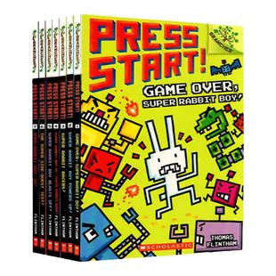 【赠音频】英文原版 超级方块兔15册 全彩学乐桥梁书大树系列 Scholastic Press Start! 6-12岁英语分级阅读 中图正版图书