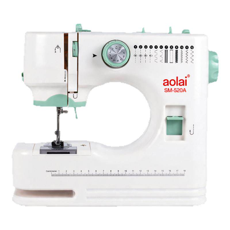 aolai第5代520电动新款缝纫机 家用小型全自动锁边多功能缝纫神器