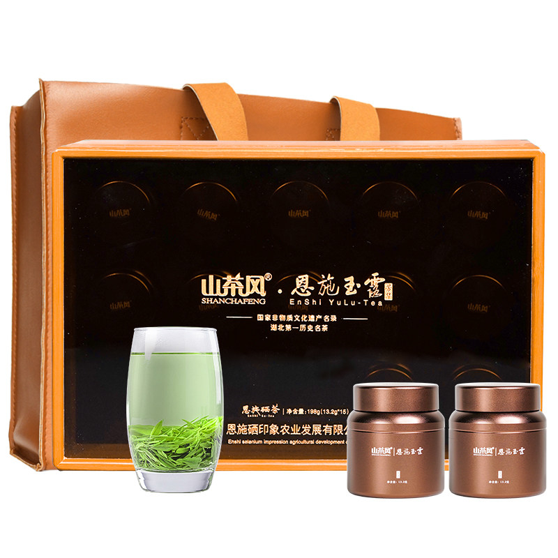 恩施玉露绿茶明前头采特级礼盒