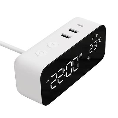 涂鸦App智能闹钟USB多口快充插座