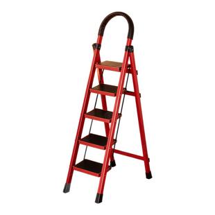 家用折叠梯子小型轻便加厚加粗人字梯宿舍乔迁梯子步步高升旗舰店