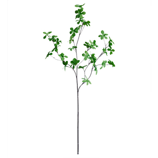 北欧仿真绿植仿真花日本吊钟单枝马醉木叶假树枝客厅植物装饰摆件