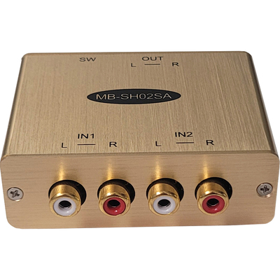 音频切换器二进一出RCA2进1出