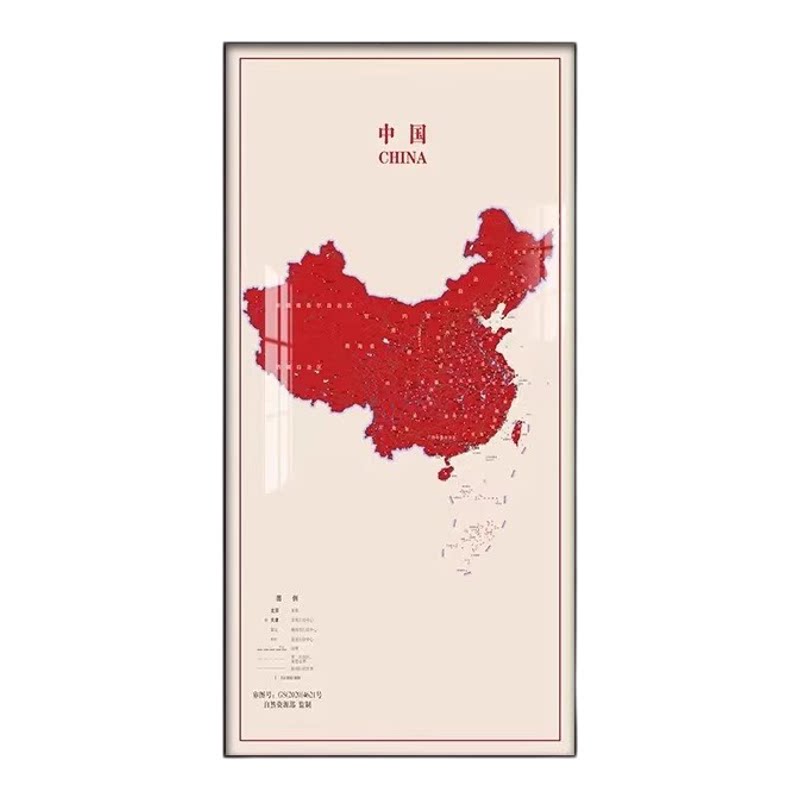 Led带灯入户玄关装饰画现