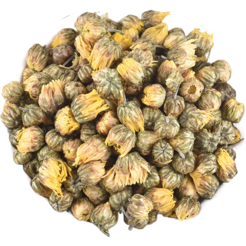 【纯粉无添加】胎菊中药粉现磨50克桐乡产头茬胎菊花新货无杂质非
