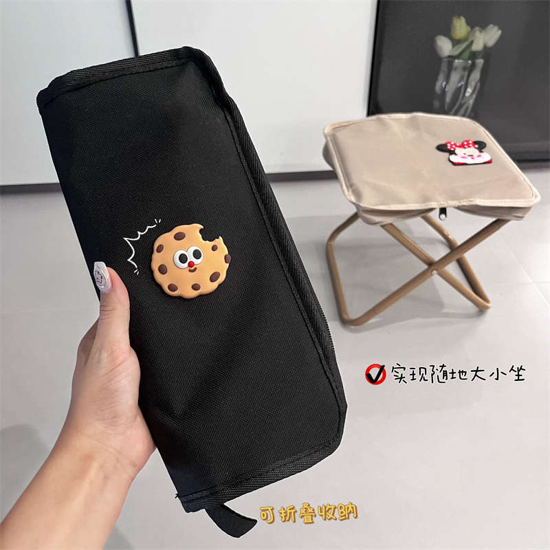 折叠凳游乐园排队凳子户外便携折叠椅笔袋折叠小马扎钓鱼音乐节