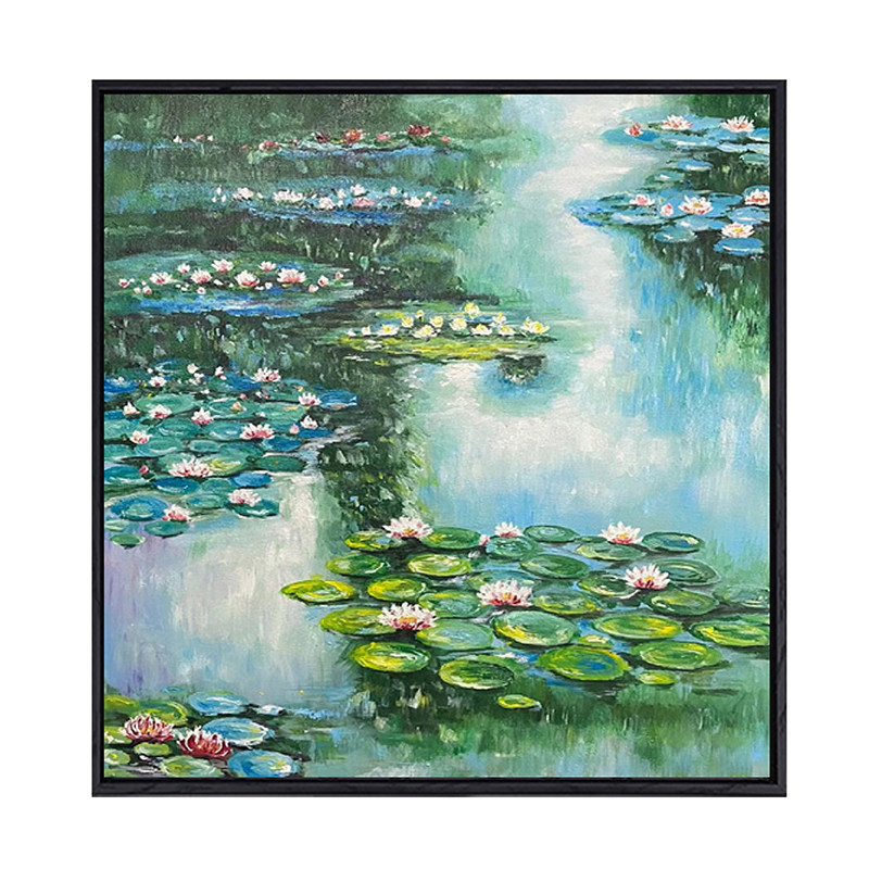 莫奈名画diy数字油画成人手工画