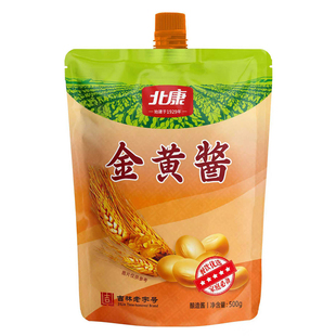 北康金黄酱500g拧嘴款东北大酱黄豆酱蘸酱菜酱炖菜炖鱼吉林老字号