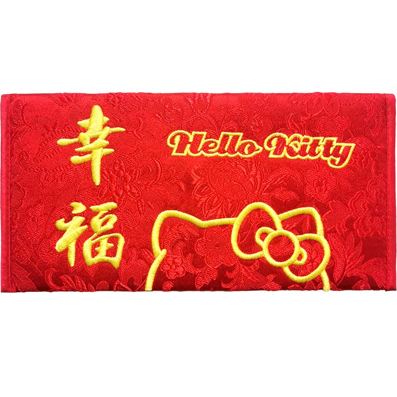 HelloKitty新年婚礼刺绣红包袋
