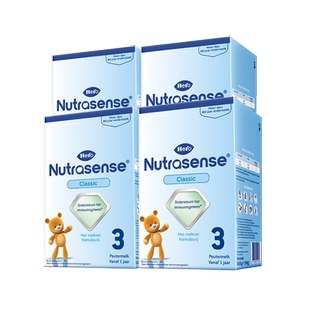 HeroBaby荷兰经典版纸盒原装进口DHA婴幼儿旗舰配方奶粉3段*4盒