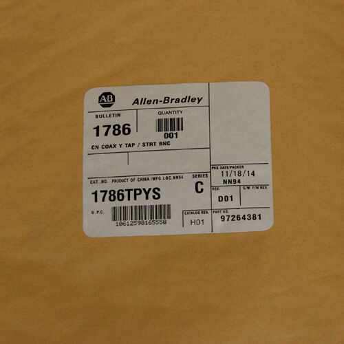 议价1786-TPYS模块 AB PLC控制器 罗克韦尔处理器1786TPYS 全新原