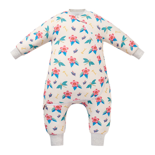 Nest Designs婴儿睡袋秋冬Frida联名羊毛宝宝长袖儿童分腿防踢被