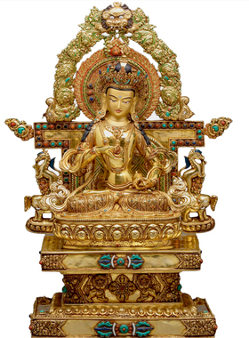 金刚萨埵佛像尼泊尔进口纯铜鎏金