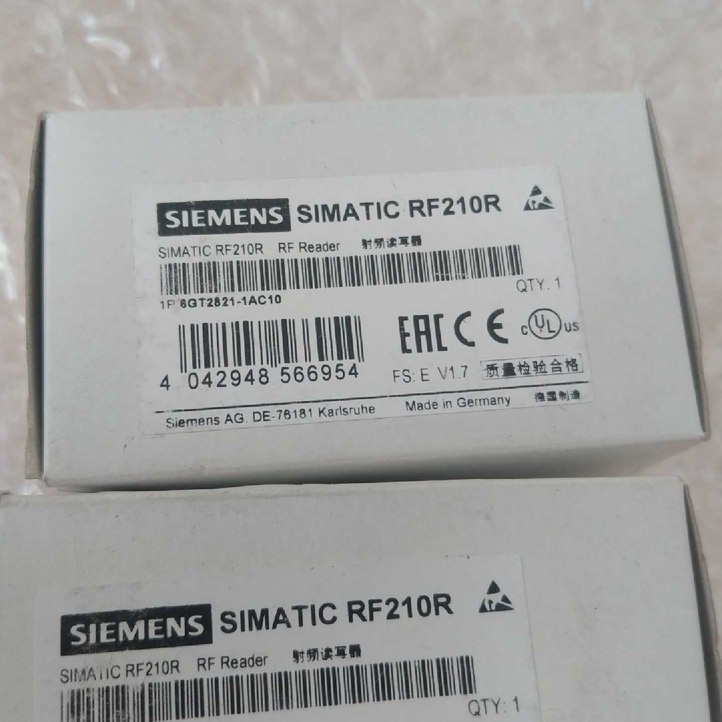 议价6GT2821-1AC10西门子RF210R射频读写器原装正品现货全新未 - 实物图