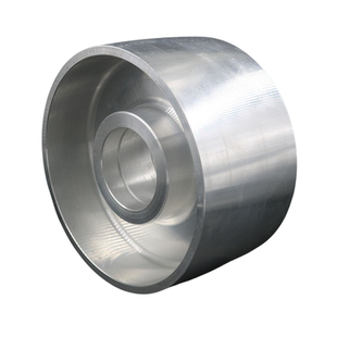 砂带机被动轮电机轮铝芯橡胶轮全铝轮抛光机配件轮调偏轮张紧轮