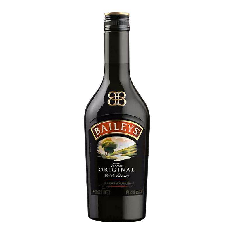 百利甜酒baileys原味配制奶油力娇酒利口酒500ml进口洋酒鸡尾酒