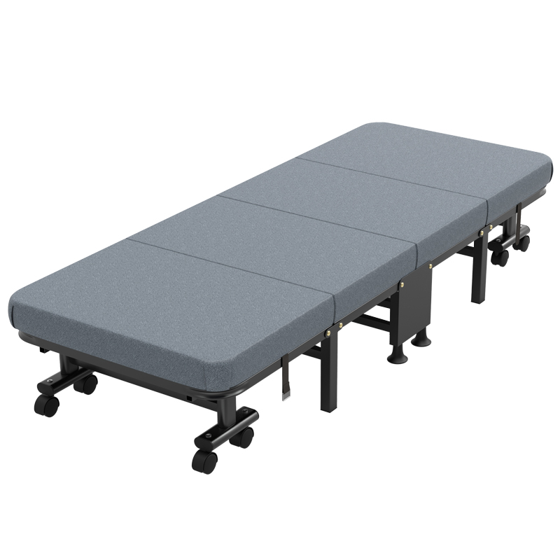 进口高级折叠床午睡加厚单人床午休床简易便携办公室中午休息神器