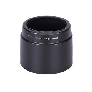 适用佳能小小白遮光罩ET-74 70-200/4 70-200mmf4L IS 67mm遮光罩