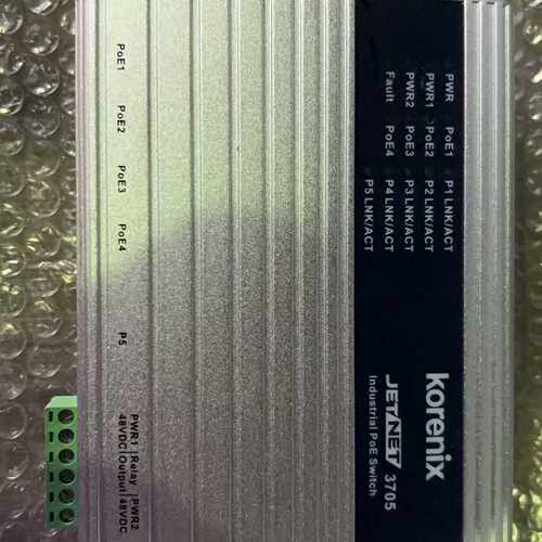 询价-Korex JetNet 3705 工业级POE交换机
