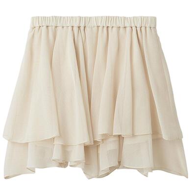 LILYBROWN荷叶边衬衫短裙裤套装