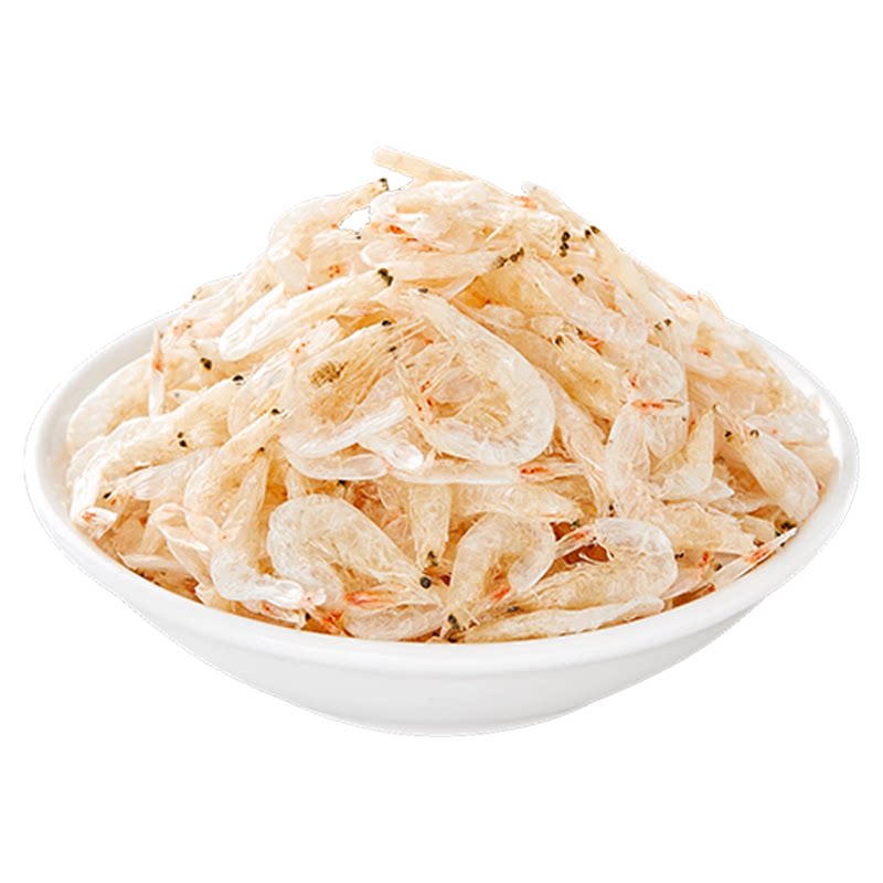 倾海之宴淡干大号生干虾皮 虾米紫菜蛋花汤 生干虾皮煮粥淡干不咸