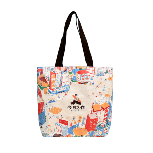 文创手提袋定做杜邦纸袋定制水洗揉纹环保袋ins防水耐撕透气时尚