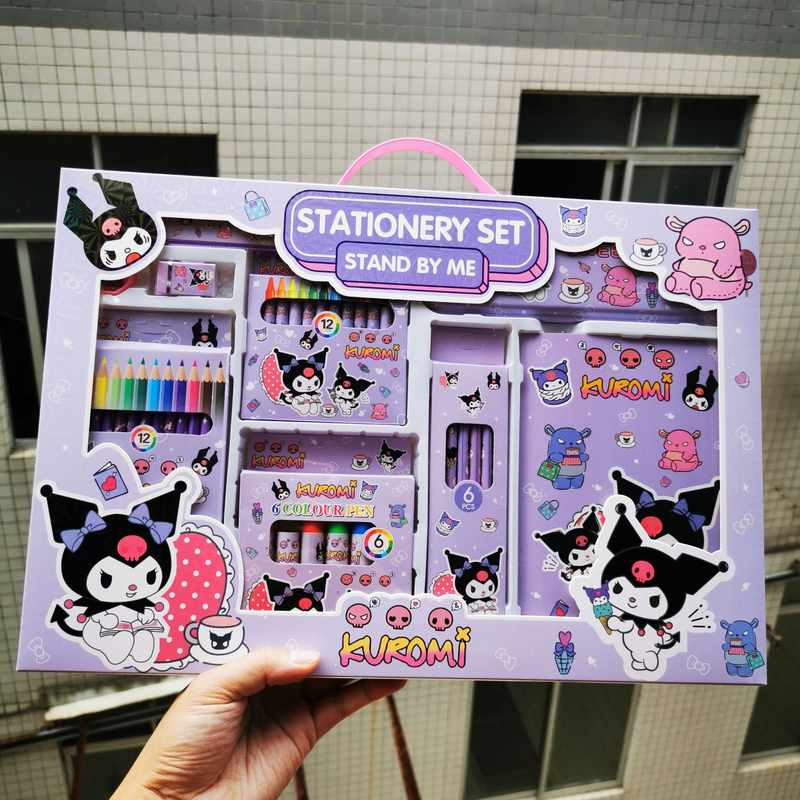 六一儿童礼品小学生文具套装毕业开学礼物生日礼包书包绘画涂色