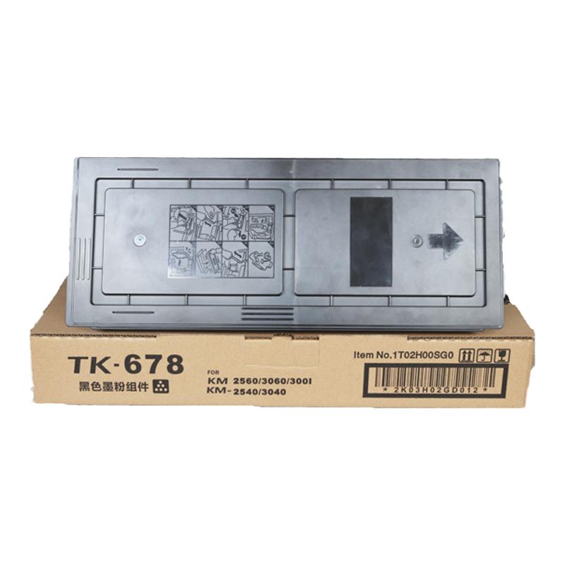 墨美适用京瓷Taskalfa 300i粉盒TK-678 KM-2540 3060复印机硒鼓2560 3040套鼓墨盒定影显影保养组件碳粉