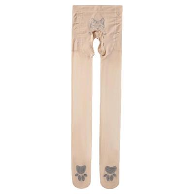 猫爪袜5D开档丝袜连裤袜