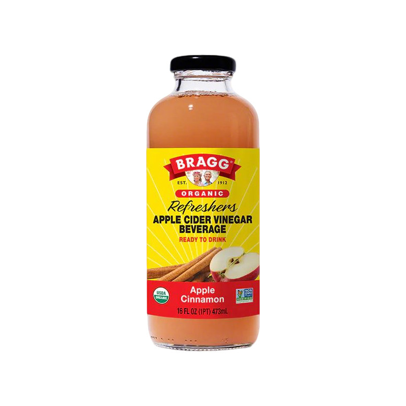 美国BRAGG直饮苹果醋原浆果汁饮料含蜂蜜水葡萄柠檬绿茶风味饮品