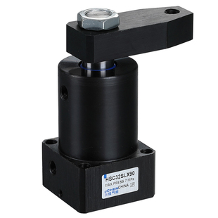 液压转角油缸旋转90度HSC25 32 40 50SLX90工装夹具夹紧机械配件