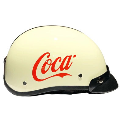 复古摩托车头盔轻便透气四季可戴