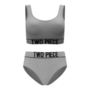 TWOPIECEEverybody背心抹胸无缝外穿运动文胸多巴胺抹胸