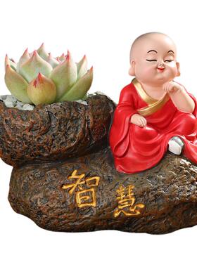 小和尚可爱风公仔家居装饰送朋友